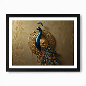 Peacock Wall Art Art Print