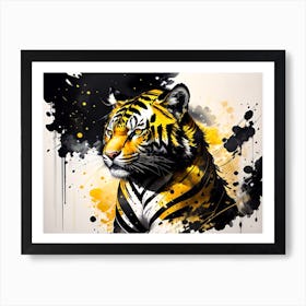 Tiger Painting Art Print