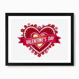 Valetines day Art Print