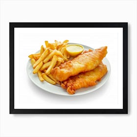 Fish And Chips 9 Art Print