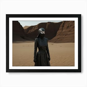 Dune's Moon Art Print