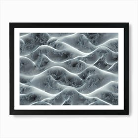 Design Background, 3d Digital 1 Art Print