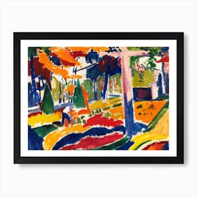 Garden, Henry Lyman Sayen Art Print