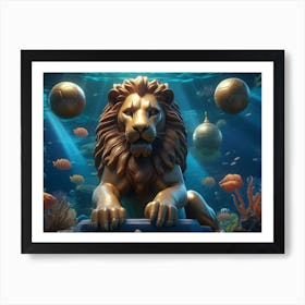 Underwater-world 1 Art Print