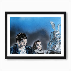 Donnie Darko Abstract Art Print