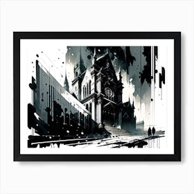 Cityscape 80 Art Print