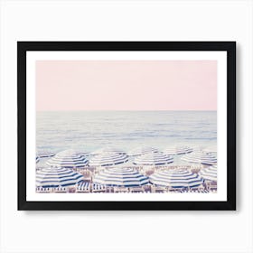 Pink Riviera Art Print