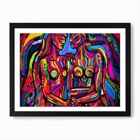 Love Me See Me - Two People In Love Art Print