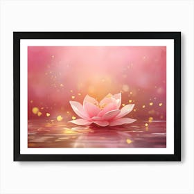 Lotus Flower 1 Art Print