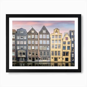 Facade In Amsterdam Art Print