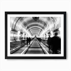 Old Elb Tunnel Art Print