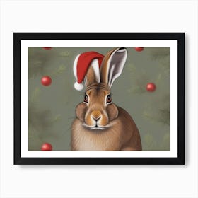 Christmas Animals 18 Art Print