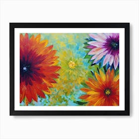 Daisies 1 Art Print