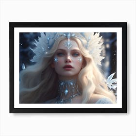 Ice Princess 3 Art Print
