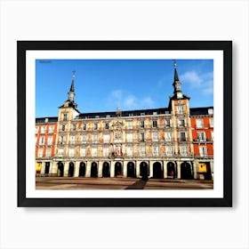 Plaza Del Parlamento Art Print