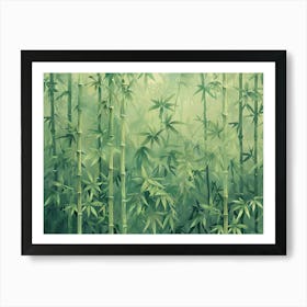 Bamboo Forest 13 Art Print