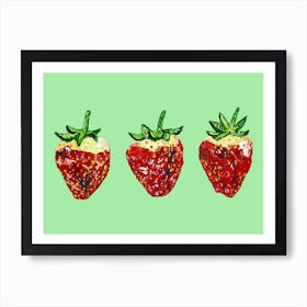 Strawberries Art Print