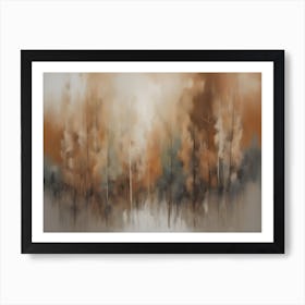 Abstract Of Trees Art Print