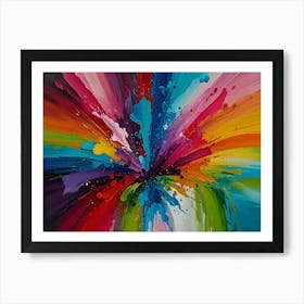 Abstract Painting 151 Art Print