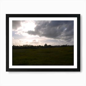 Cloudy Sky Art Print