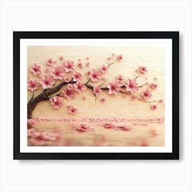 Sakura Blossoms Art Print