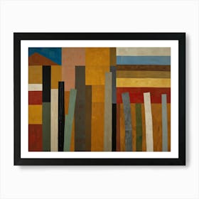 'Houses' Art Print