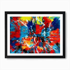 Acrylic Extruded Painting 543 Art Print