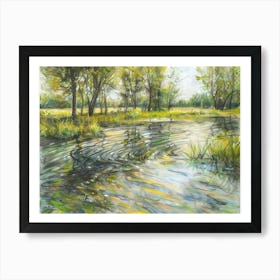 Nature Pond Art Print