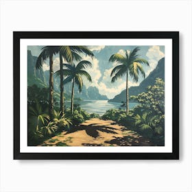 Palm Trees Art Print