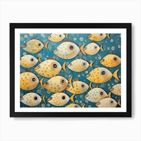 Fish In The Sea 7 Art Print