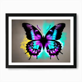 Butterfly Painting 127 Art Print