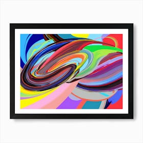 Abstract Painting 737 Art Print