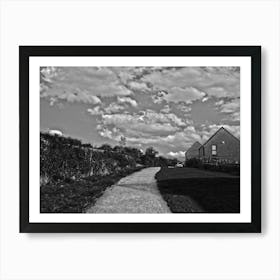 Black And White - Ketley Art Print