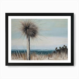 Australian Coastal Landscape Painting Art Print