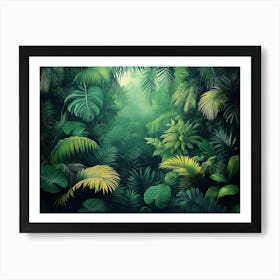 Tropical Jungle 5 Art Print