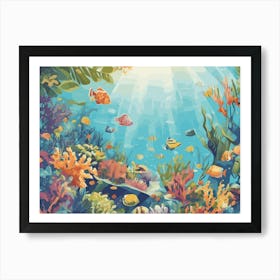 Under The Sea 9 Art Print