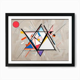 Abstract Painting 743 Art Print