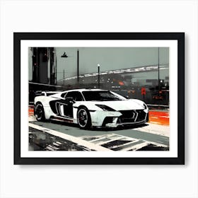 Lamborghini 217 Art Print