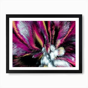 Acrylic Extruded Painting 589 Art Print