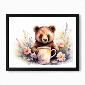 Teddy Bear Art Print