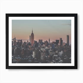 New York City Skyline Art Print