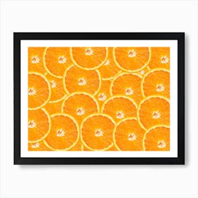 Orange Slices Art Print
