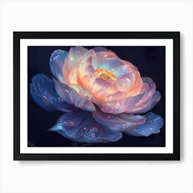 Peony Flower 3 Art Print