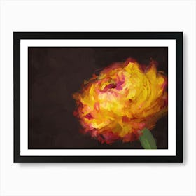 Yellow Tulip 2 Art Print