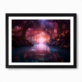 Fantasy Forest 2 Art Print