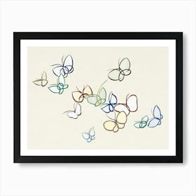 Japanese Butterfly, Cho Senshu (16) Art Print