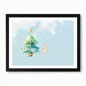 Christmas Background 4 Art Print