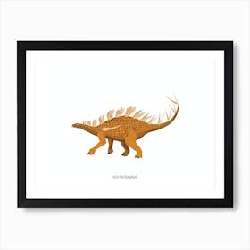 Kentrosaurus Art Print