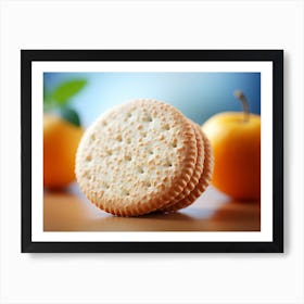 Crackers And Oranges Art Print