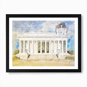 Lincoln Memorial, Washington DC Art Print